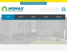 Tablet Screenshot of nomaxtech.com